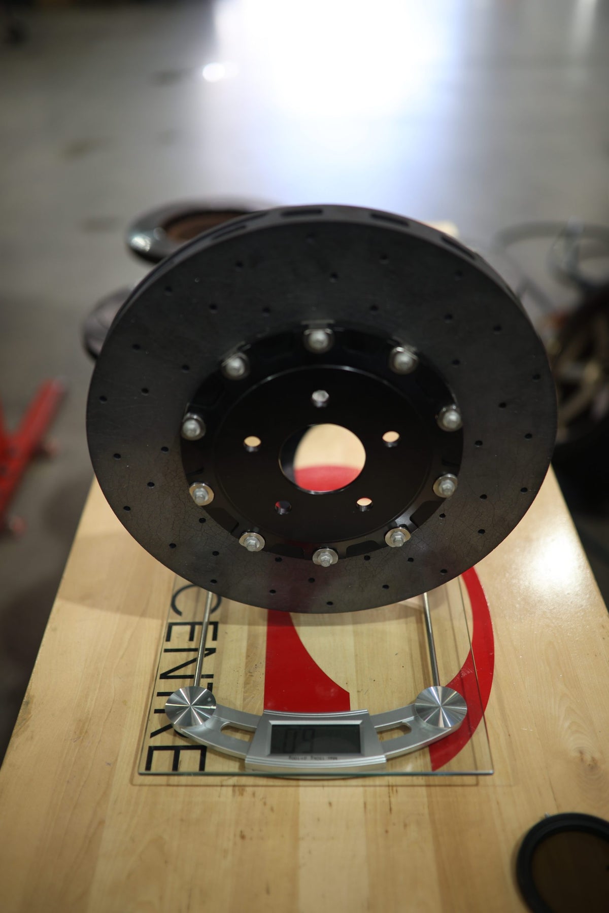 Crank Motorsport R35 GTR Carbon Ceramic Brake Kit Skyline R32-34 - Nissan Gold with Black Hat