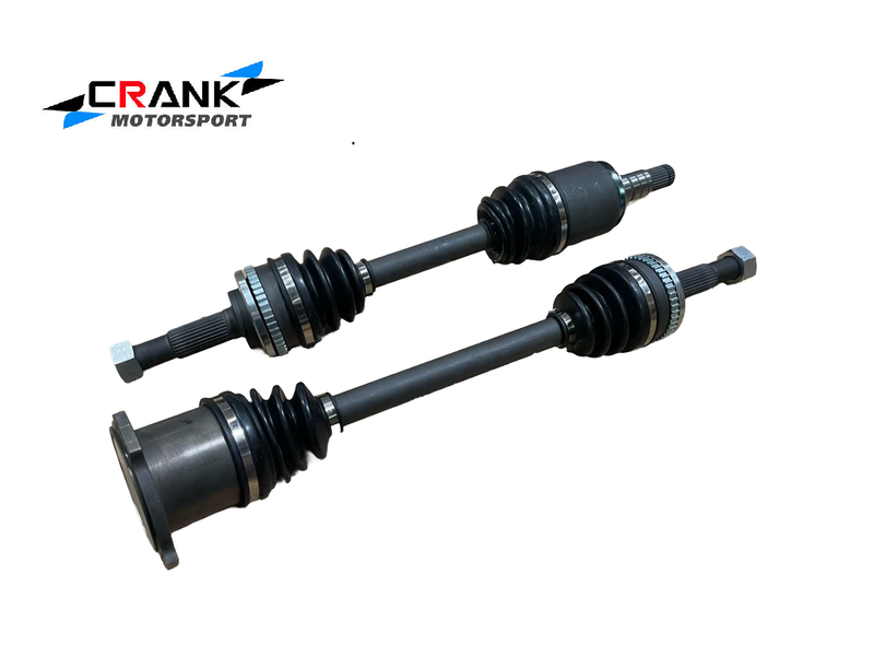 R32, R33, R34 GTR front Axles. shafts itself rated 950hp. Suit all RB26 engines