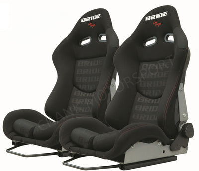 Bride Seat Stradia Lowmax, Black Fiberglass Full Black XL - ADR Approved