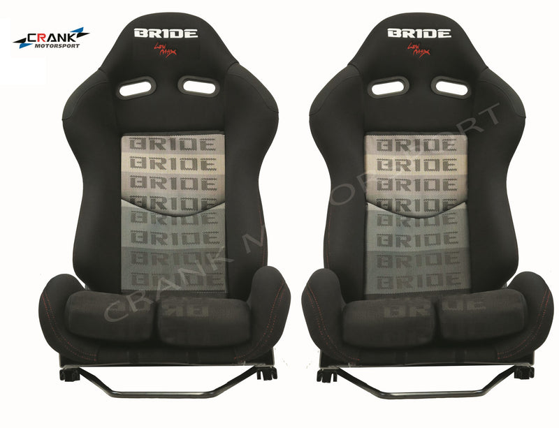 Bride Seat Stradia Lowmax, Black Fiberglass Gradient XL - ADR Approved