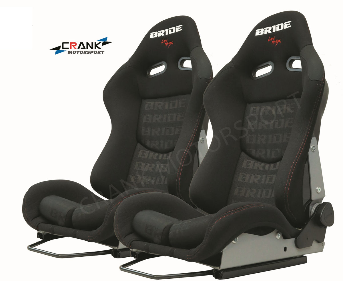 1x Bride Stradia Carbon Full Black Recliner Seat – ADR Approved, AU Stock