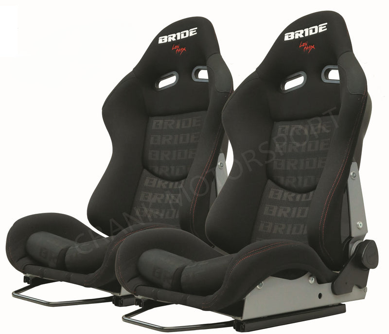 Bride Seat Stradia Lowmax, Black Fiberglass Gradient XL - ADR Approved