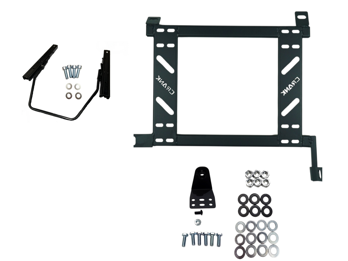 Crank Motorsport Toyota Chaser JZX100 Seat Adapter Rail Package – BRIDE / RECARO / SPARCO Compatible