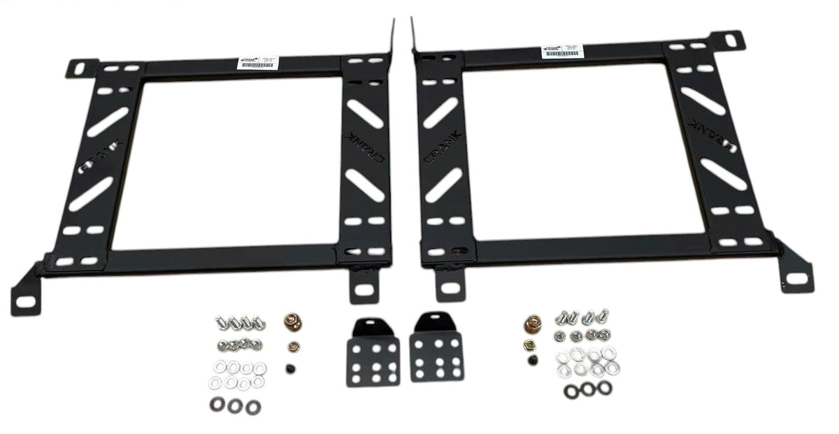 Crank Motorsport Toyota Corolla Sportivo ZZE123 Seat Adapter Rail Package – BRIDE / RECARO / SPARCO Compatible