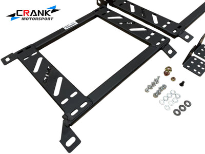 1x Crank Motorsport Seat Adapter Rail – BMW F22, F23, F30, F32, F80, F82, F83, F10, F90 – RECARO/SPARCO/BRIDE