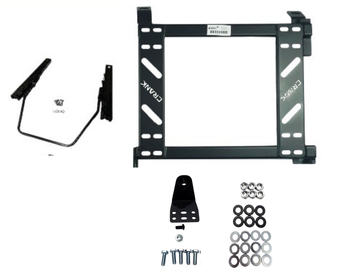 Crank Motorsport Nissan Skyline R32, R33, R34 Seat Adapter Rail Package – BRIDE / RECARO / SPARCO Compatible