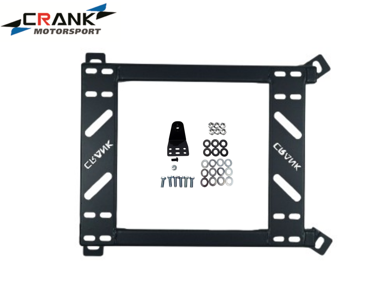 1x Crank Motorsport Seat Adapter Rail – BMW E36/E46 Coupe & Sedan – Suit BRIDE, RECARO, SPARCO