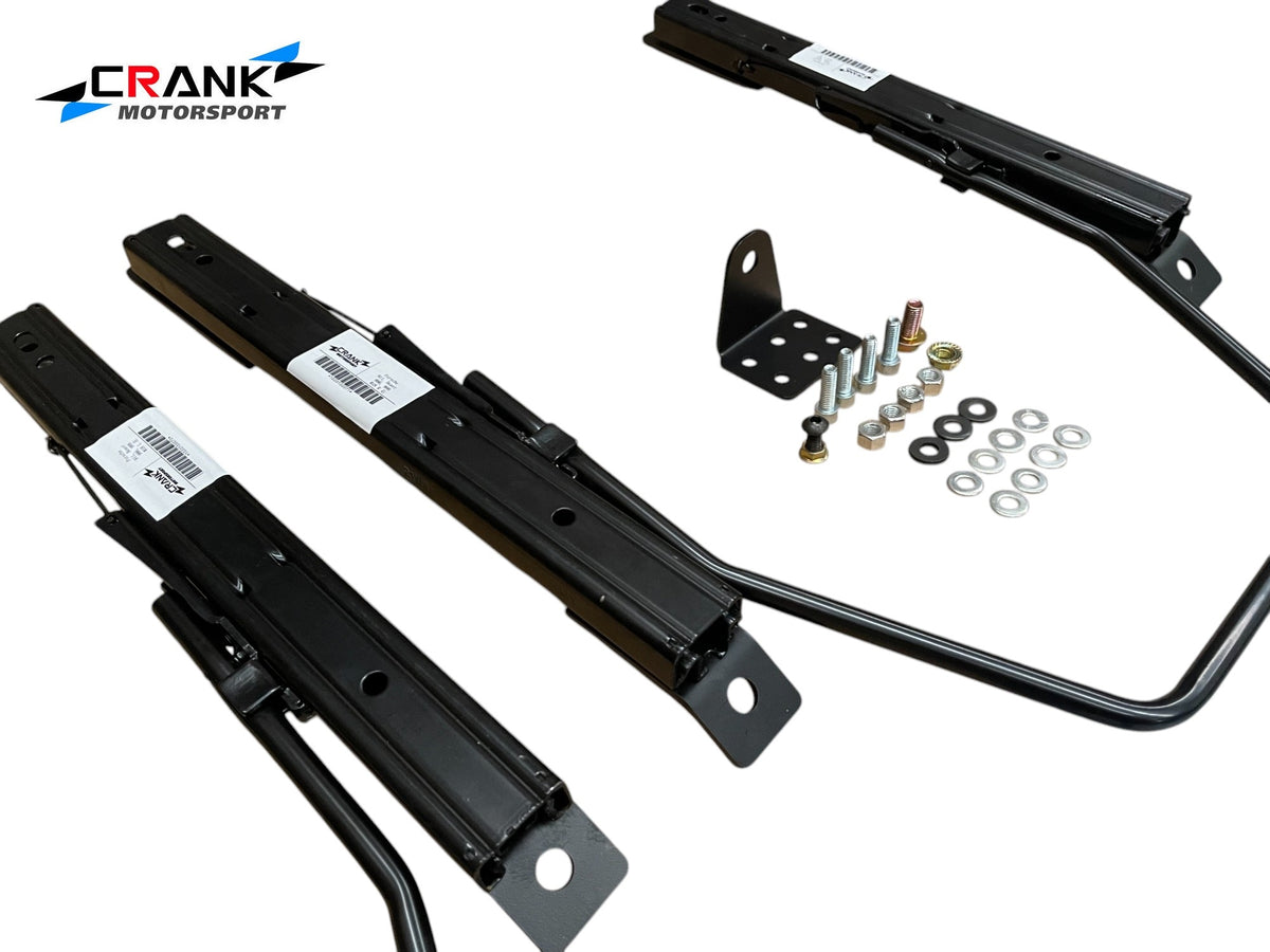1x Crank Motorsport Porsche 911 (996 / 997) Seat Rail – BRIDE / RECARO / SPARCO Compatible