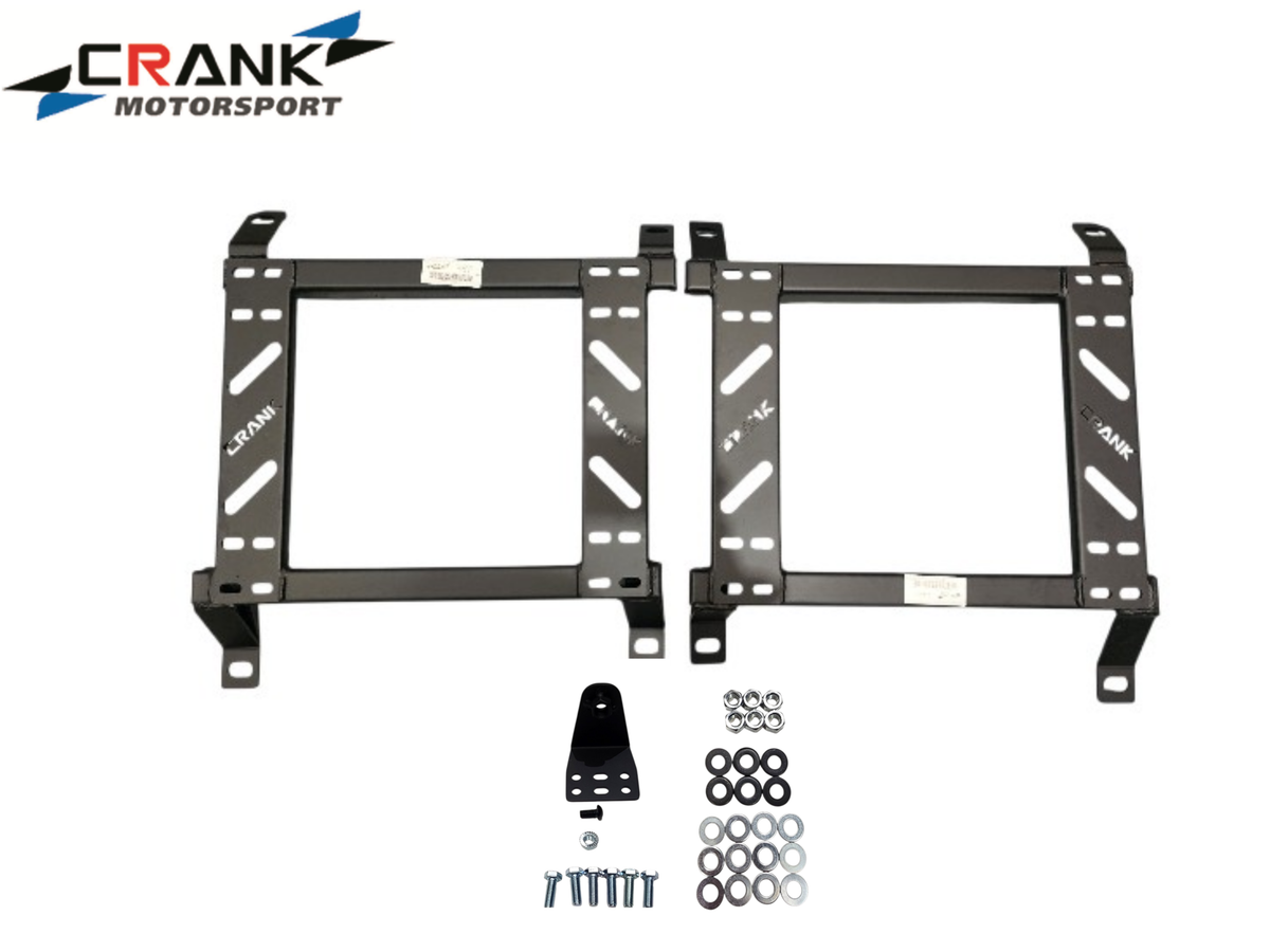 2x Crank Motorsport Toyota Hilux 2005–2015 Seat Adapter Rail – Suit BRIDE RECARO SPARCO – Heavy Duty Seat Mount Brackets