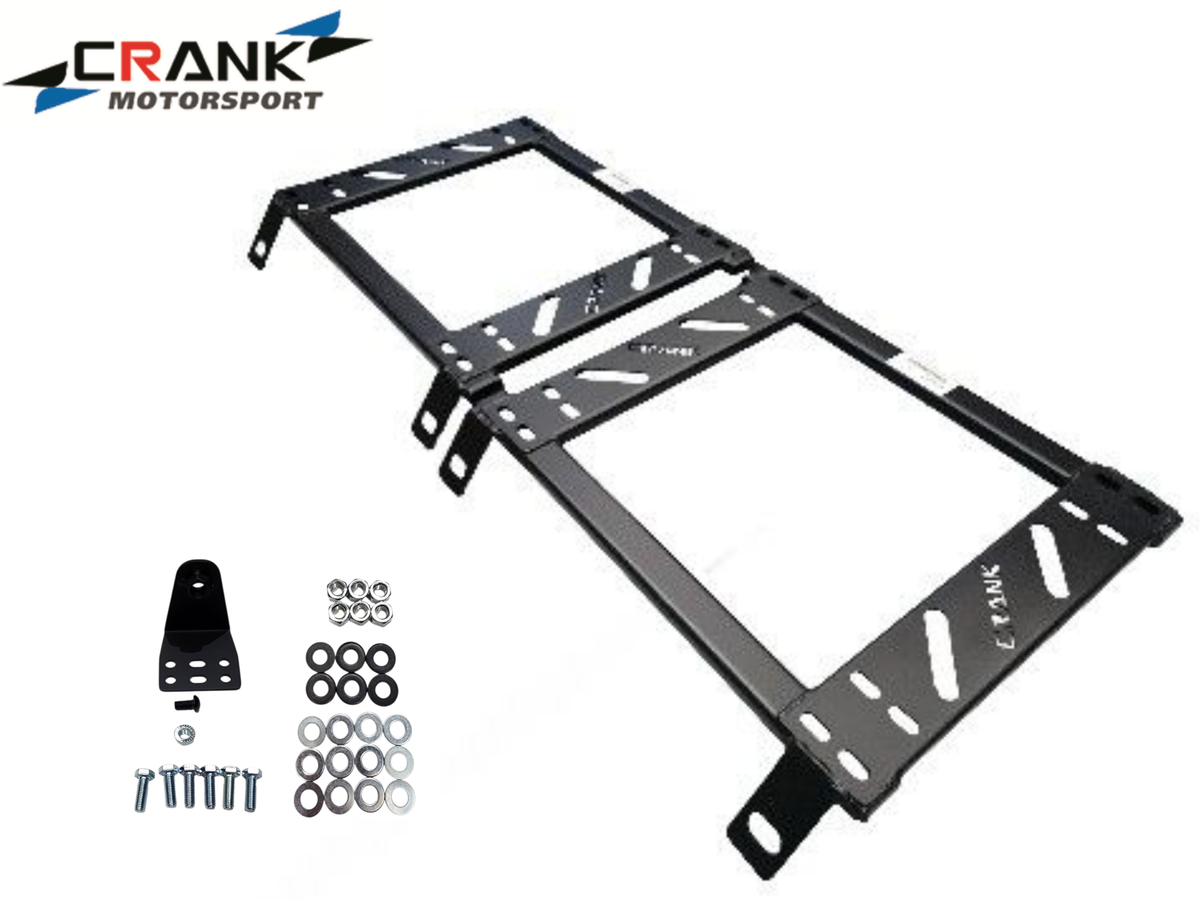 2x Crank Motorsport Subaru WRX VA (2015-on) Seat Adapter Rails – BRIDE / RECARO / SPARCO Compatible