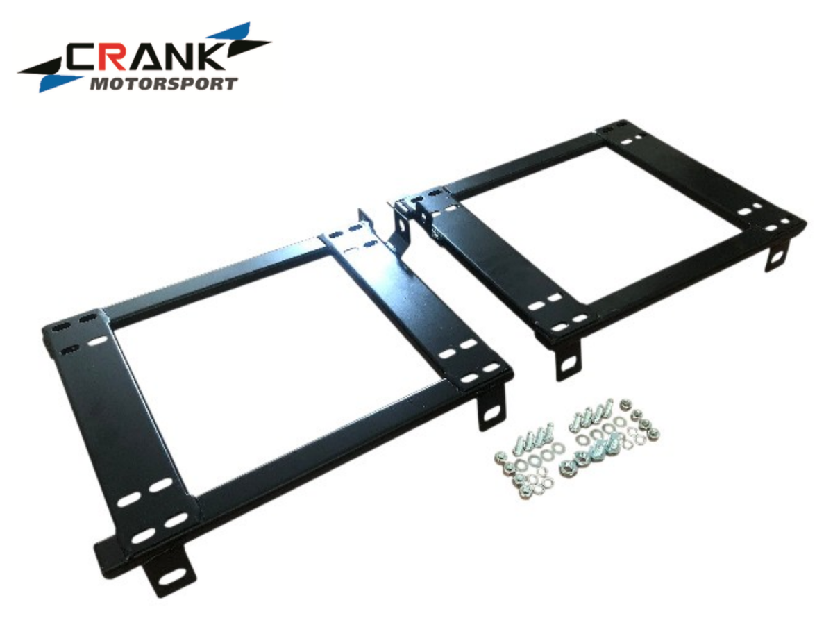 2x Crank Motorsport Honda Integra DC5 / Civic EU/ES/EP/EM Seat Adapter Rails – Suit BRIDE RECARO SPARCO