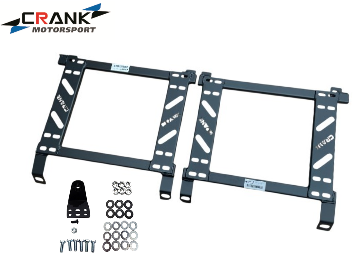 1x Crank Motorsport Seat Adapter Rail – Silvia S13/S14/S15 & 180SX – Suit BRIDE, RECARO, SPARCO