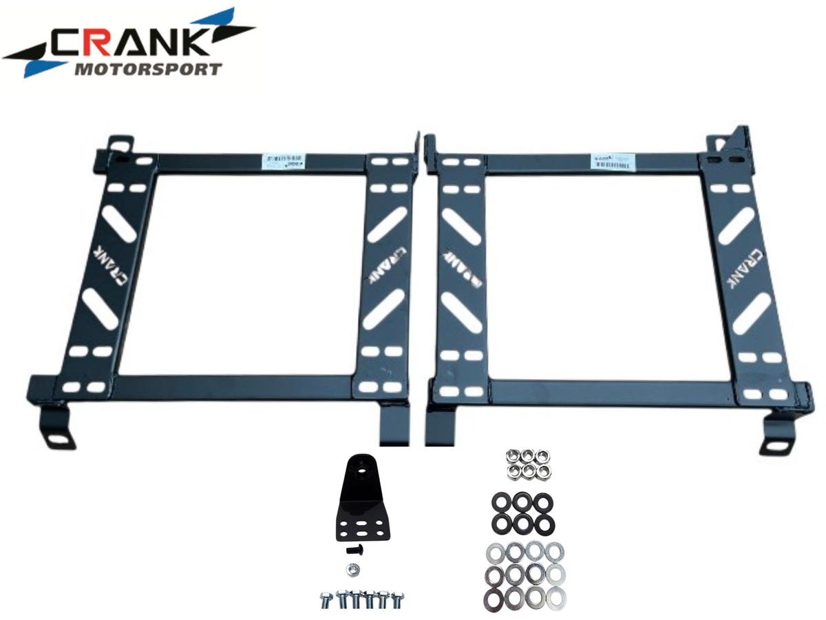 1x Crank Motorsport Seat Adapter Rail – Silvia S13/S14/S15 & 180SX – Suit BRIDE, RECARO, SPARCO
