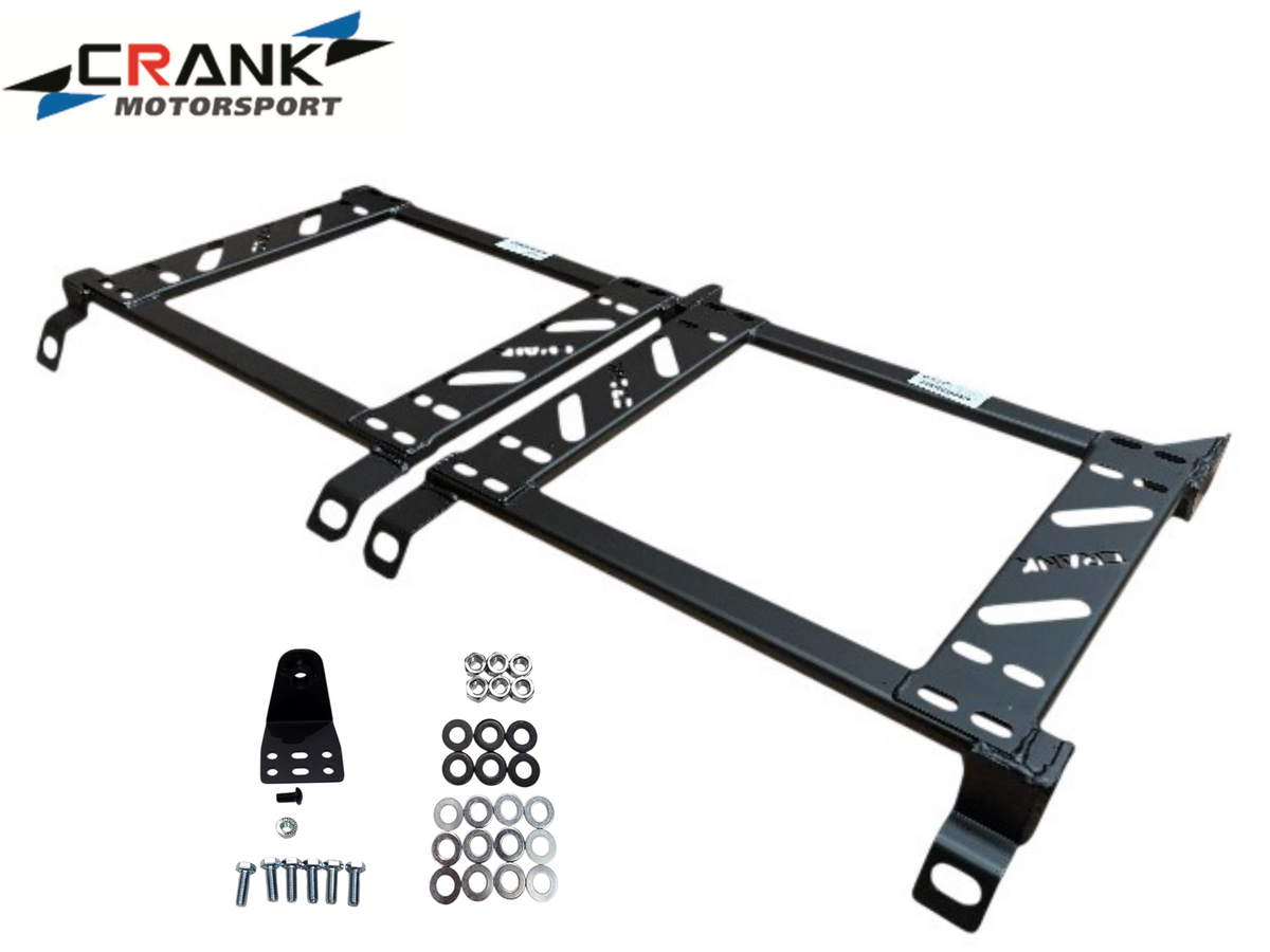 2x C.M. Silvia S13, S14, S15 & 180SX Seat Adapter Rail – Suit BRIDE, RECARO, SPARCO