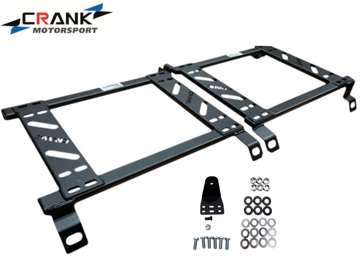 1x Crank Motorsport Seat Adapter Rail – Silvia S13/S14/S15 & 180SX – Suit BRIDE, RECARO, SPARCO