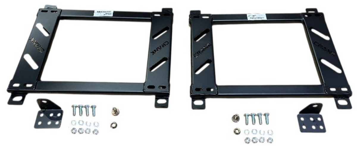 Crank Motorsport Mini Cooper R56, F56 Seat Adapter Rail Package – BRIDE / RECARO / SPARCO Compatible
