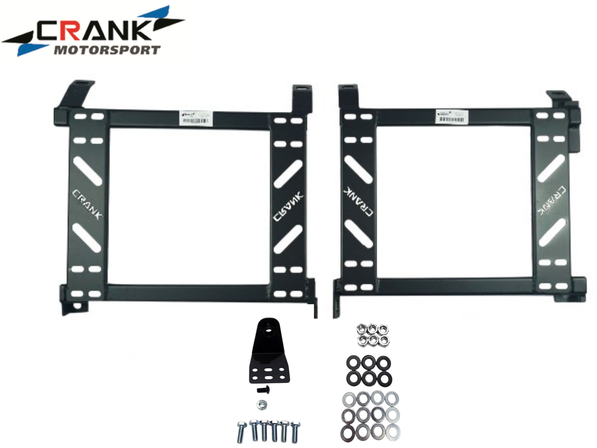 2x Crank Motorsport Nissan Skyline R32 / R33 / R34 GTR Seat Adapter Rail – Suit BRIDE RECARO SPARCO
