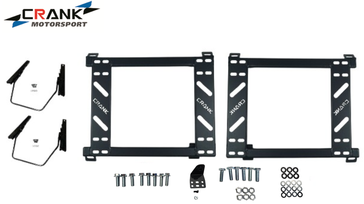 1x Crank Motorsport Seat Adapter Rail – Toyota Supra MK4 (JZA80) – Suit BRIDE, RECARO, SPARCO