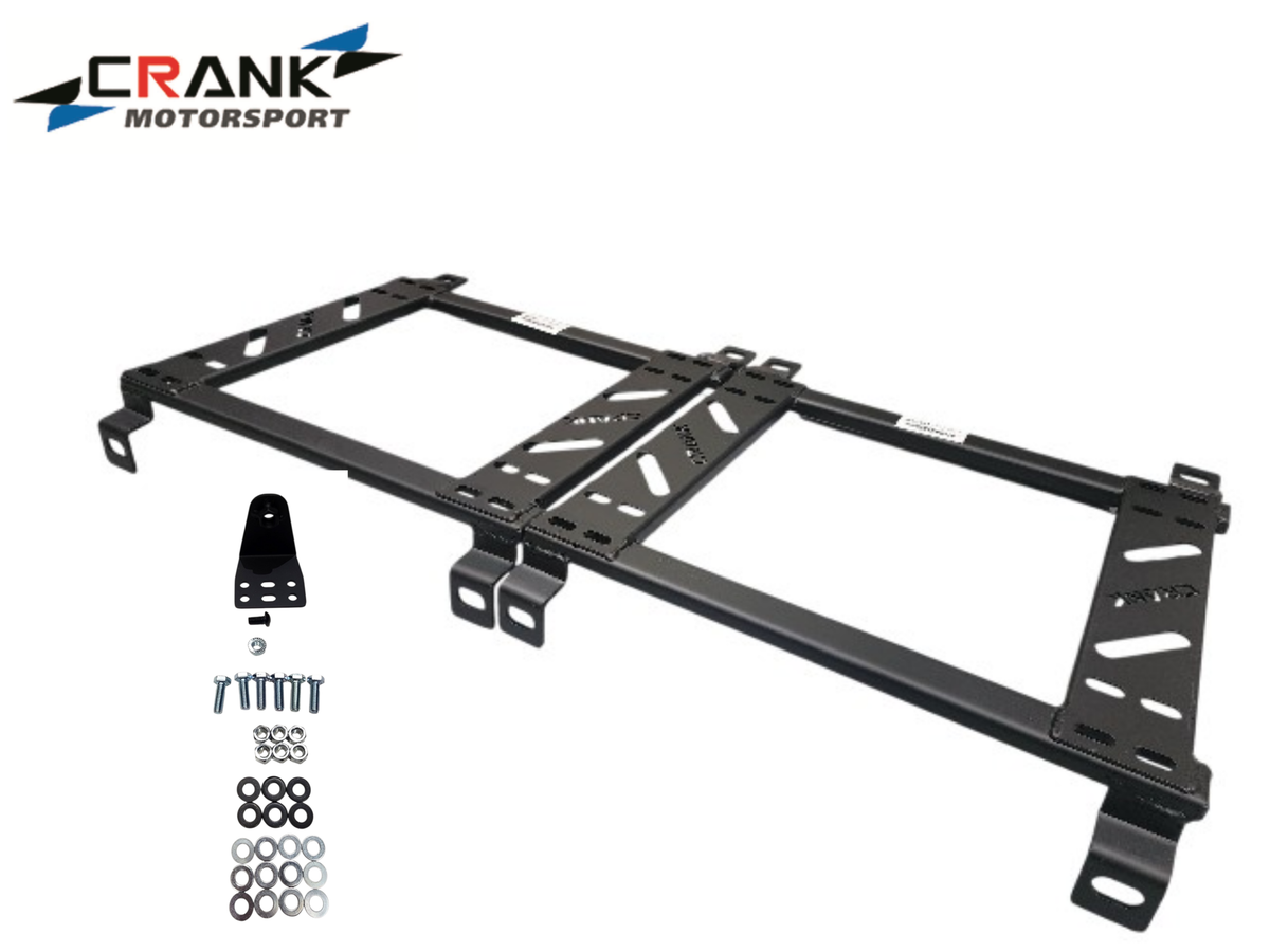 1x Crank Motorsport Holden Commodore VT / VX / VY / VU / VZ Seat Adapter Rail – BRIDE / RECARO / SPARCO Compatible