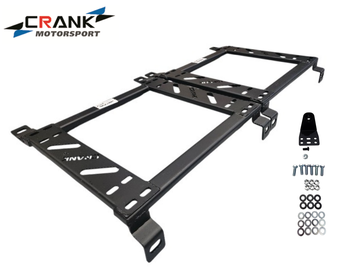 1x Crank Motorsport Holden Commodore VT / VX / VY / VU / VZ Seat Adapter Rail – BRIDE / RECARO / SPARCO Compatible