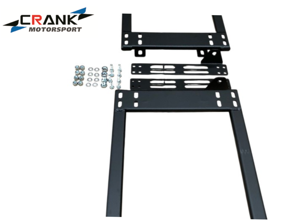 1x Crank Motorsport Holden Commodore VB / VC / VH / VK / VL Seat Adapter Rail – BRIDE / RECARO / SPARCO Compatible