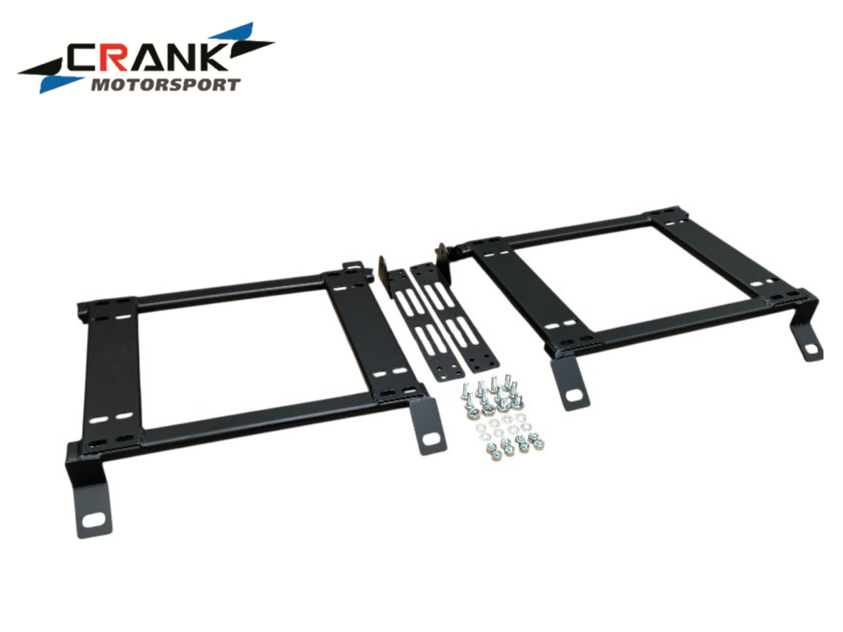 2x Crank Motorsport Toyota Landcruiser 100 Series (J100) Seat Adapter Rail – BRIDE / RECARO / SPARCO Compatible