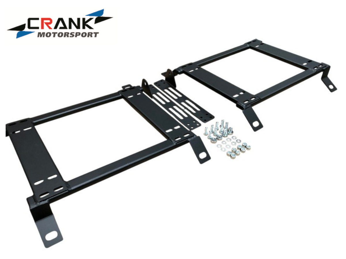 2x Crank Motorsport Toyota Landcruiser 100 Series (J100) Seat Adapter Rail – BRIDE / RECARO / SPARCO Compatible