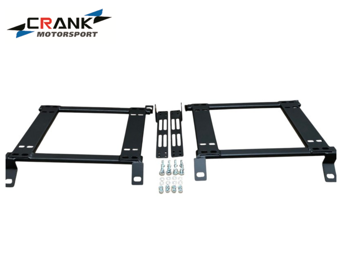 2x Crank Motorsport Toyota Landcruiser 100 Series (J100) Seat Adapter Rail – BRIDE / RECARO / SPARCO Compatible