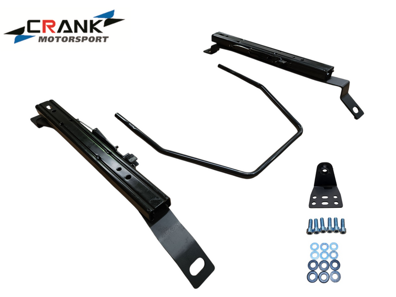 1x Crank Motorsport Nissan 370Z Superlow Seat Rail Adapters – BRIDE / RECARO / SPARCO Compatible