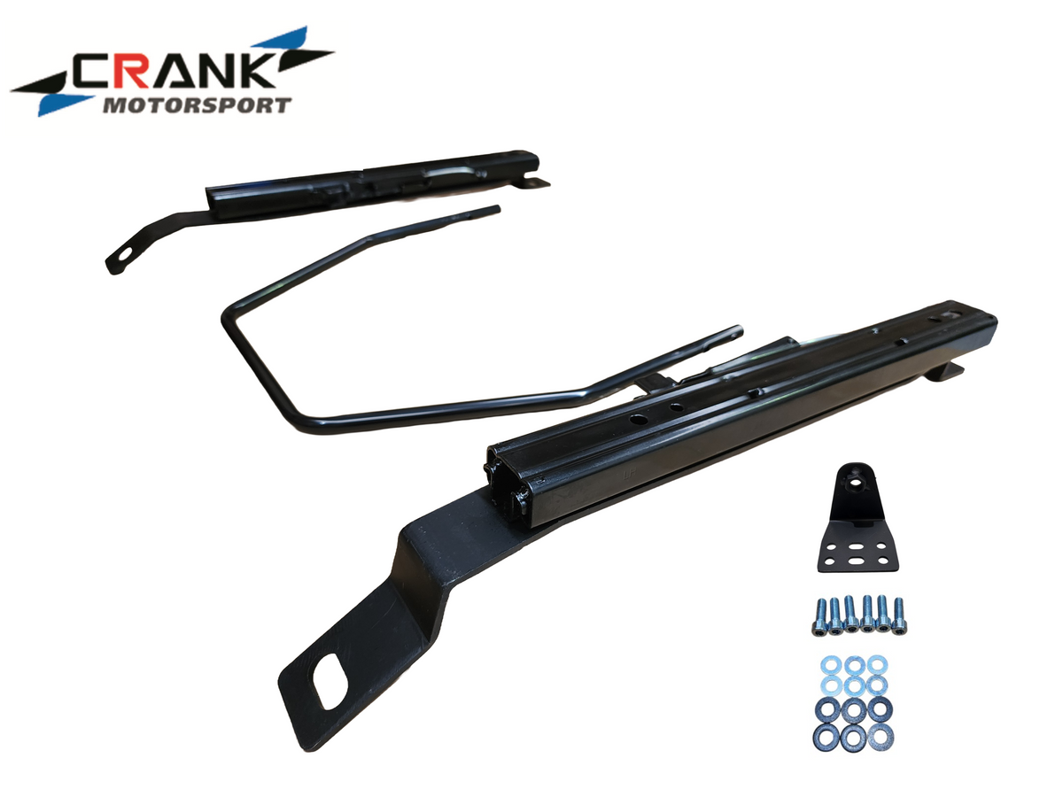 1x Crank Motorsport Nissan 370Z Superlow Seat Rail Adapters – BRIDE / RECARO / SPARCO Compatible