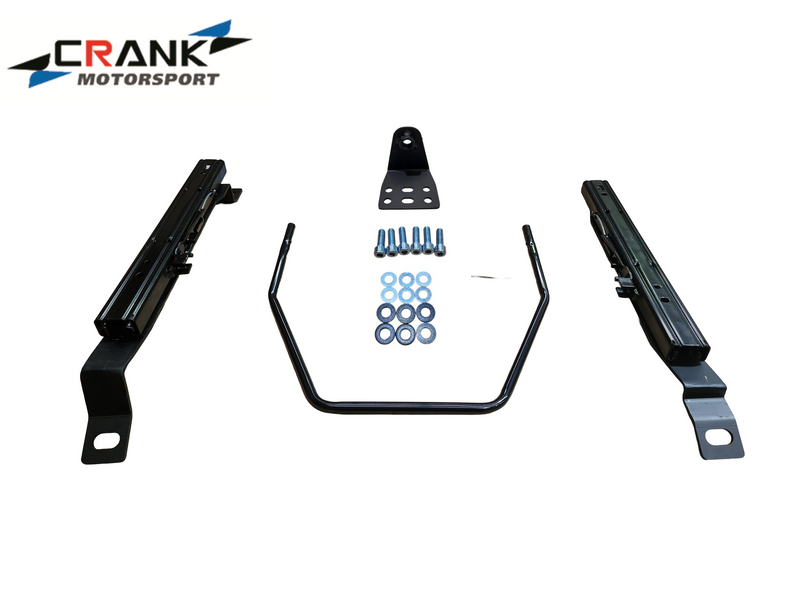 1x Crank Motorsport Nissan 370Z Superlow Seat Rail Adapters – BRIDE / RECARO / SPARCO Compatible