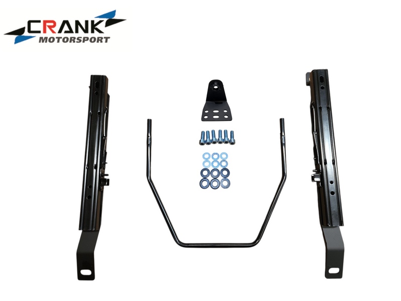 Crank Motorsport Nissan 350Z Z33 Superlow Seat Rail Adapters – BRIDE / RECARO / SPARCO Compatible