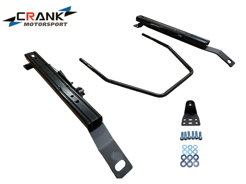 Crank Motorsport Nissan 350Z Z33 Superlow Seat Rail Adapters – BRIDE / RECARO / SPARCO Compatible