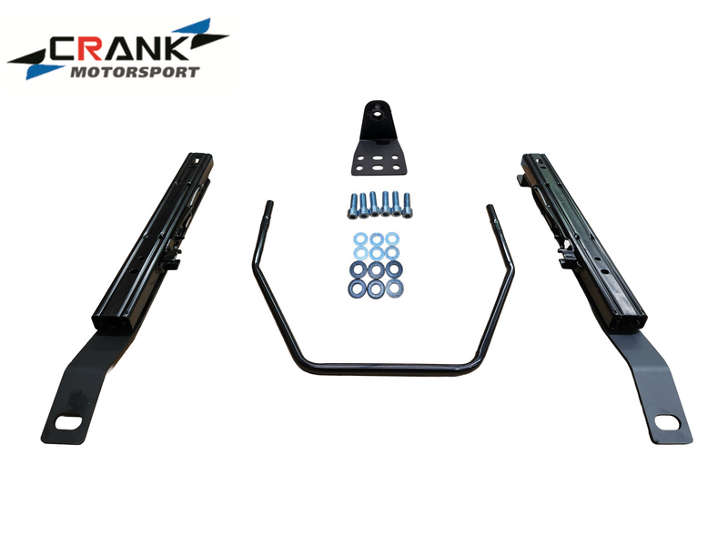 Crank Motorsport Nissan 350Z Z33 Superlow Seat Rail Adapters – BRIDE / RECARO / SPARCO Compatible