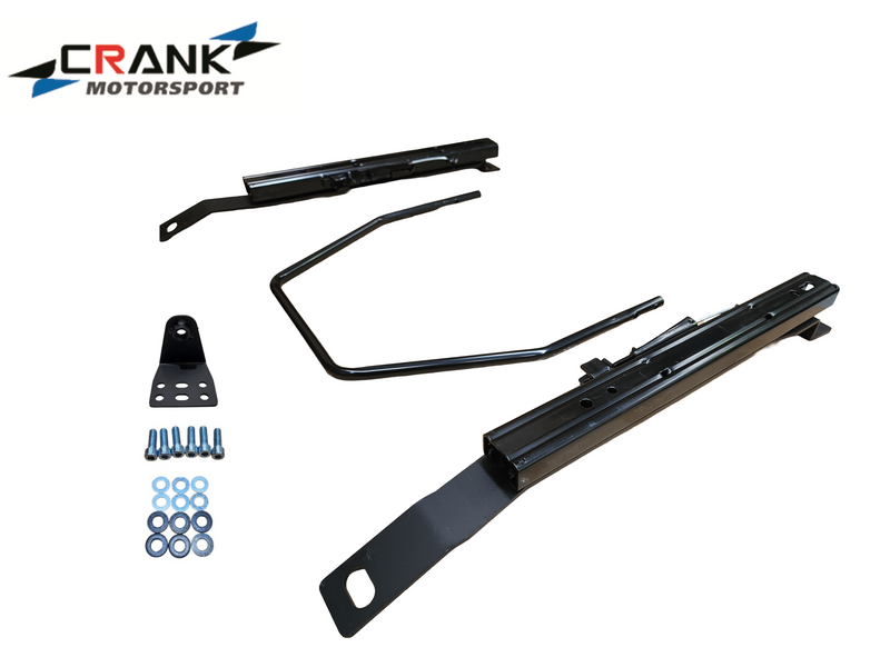 Crank Motorsport Nissan 350Z Z33 Superlow Seat Rail Adapters – BRIDE / RECARO / SPARCO Compatible
