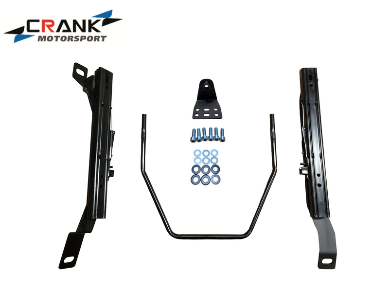 Crank Motorsport Nissan 350Z Z33 Superlow Seat Rail Adapters – BRIDE / RECARO / SPARCO Compatible