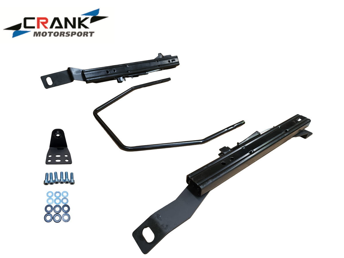 1x Crank Motorsport Nissan 350Z Superlow Seat Rail Adapters – BRIDE / RECARO / SPARCO Compatible
