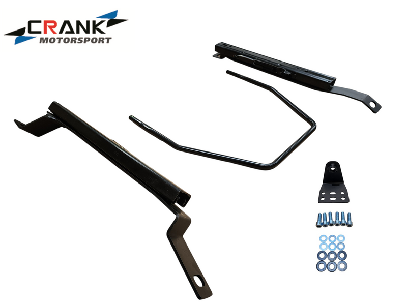 Crank Motorsport Nissan 350Z Z33 Superlow Seat Rail Adapters – BRIDE / RECARO / SPARCO Compatible