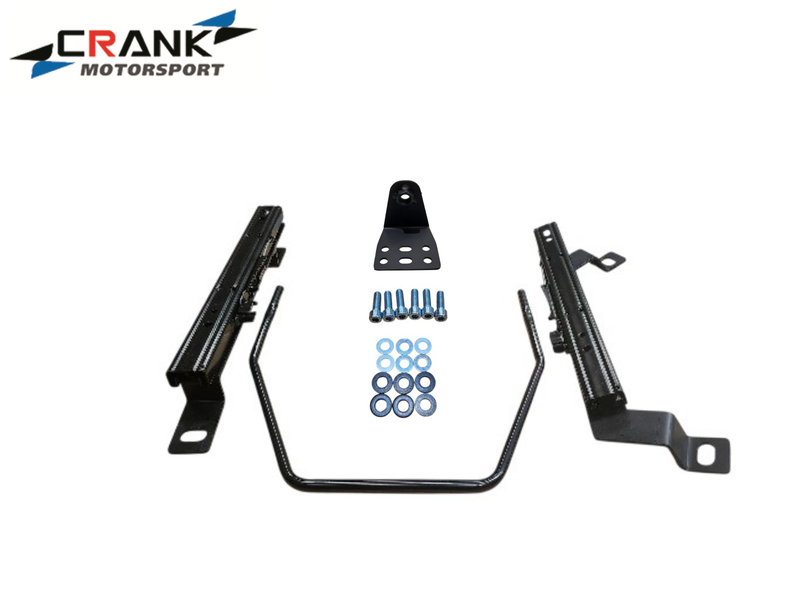 1x Crank Motorsport Audi S3 / RS3 & VW Golf 6 & 7 Superlow Seat Rail Adapters – BRIDE / RECARO / SPARCO Compatible