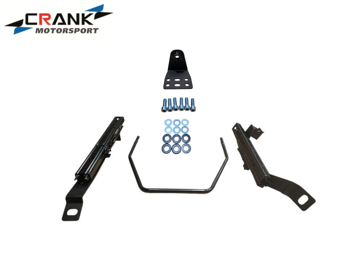 1x Crank Motorsport BMW E36 / E46 Superlow Seat Rail – BRIDE / RECARO / SPARCO Compatible