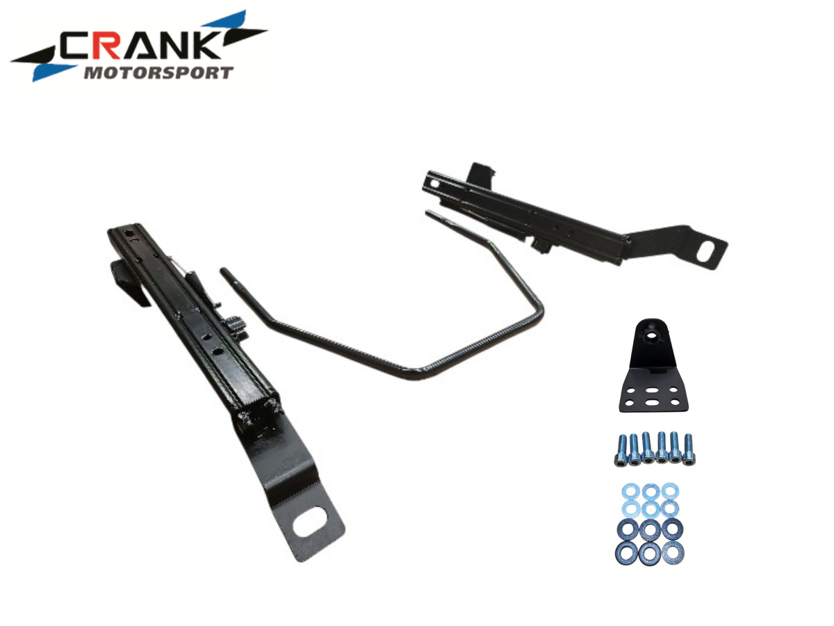 1x Crank Motorsport BMW E36 / E46 Superlow Seat Rail – BRIDE / RECARO / SPARCO Compatible