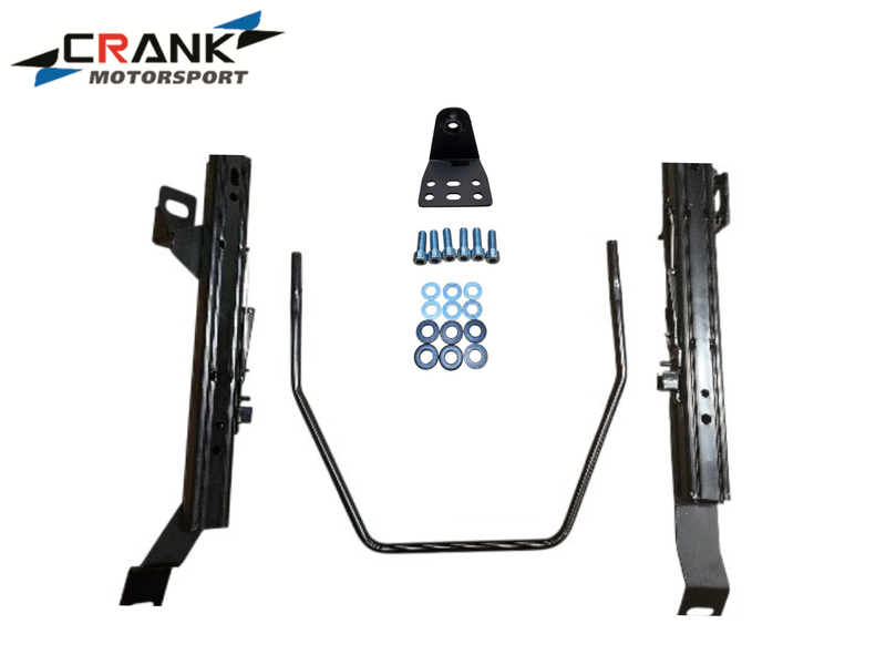 1x Crank Motorsport BMW E36 / E46 Superlow Seat Rail – BRIDE / RECARO / SPARCO Compatible