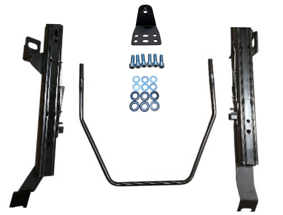 2x Crank Motorsport Nissan Skyline ER34 / GT / GTT Coupe Superlow Seat Rail Adapters – BRIDE / RECARO / SPARCO Compatible