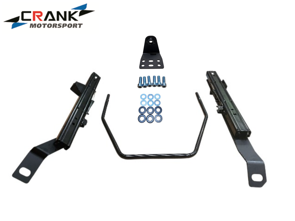 1x Crank Motorsport BMW E36 / E46 Superlow Seat Rail – BRIDE / RECARO / SPARCO Compatible