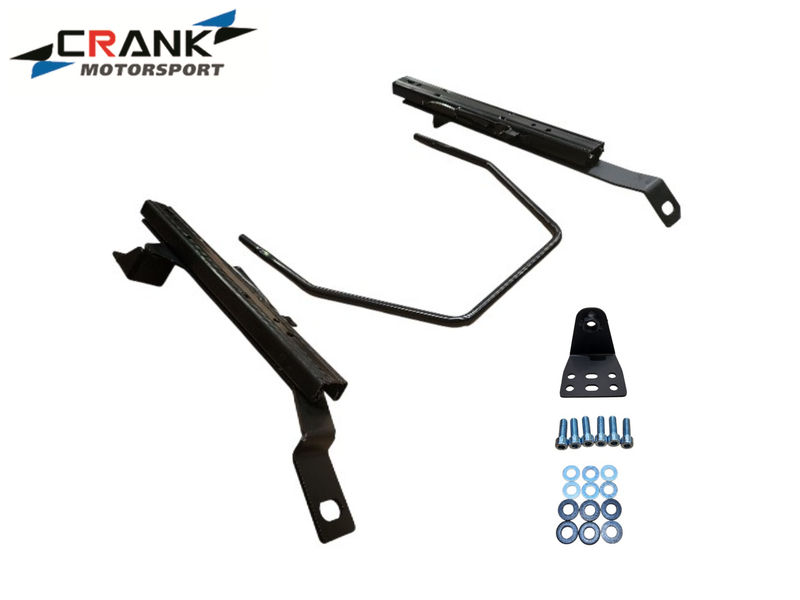 1x Crank Motorsport BMW E36 / E46 Superlow Seat Rail – BRIDE / RECARO / SPARCO Compatible
