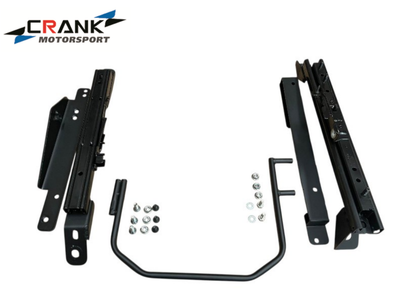 Crank Motorsport Nissan GT-R R35 Left Side Superlow Seat Rails – Recaro CS / Nismo Compatible