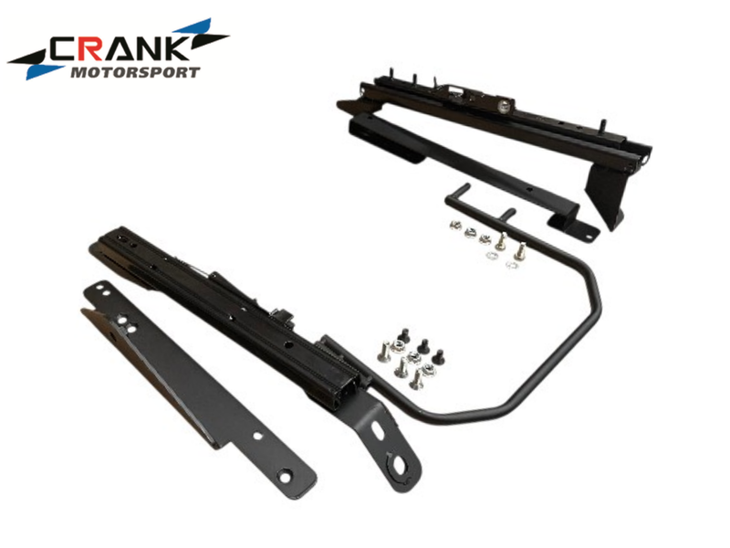 2x Crank Motorsport R35 GTR Pair Superlow Seat Rails – Recaro CS / Nismo Compatible