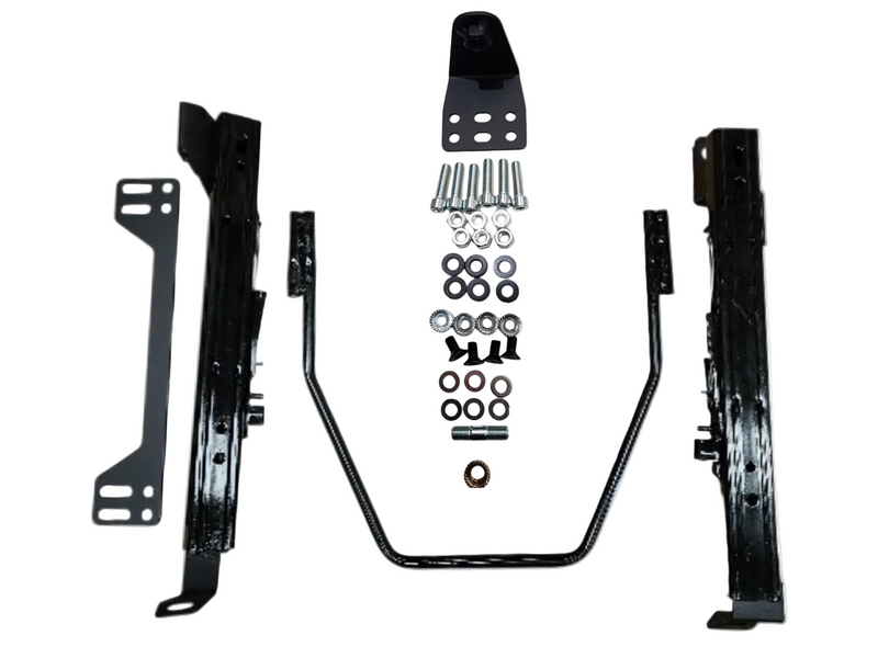 1x Crank Motorsport Super Low Seat Rail – PASSENGER SIDE Nissan Silvia S13 / S14 / S15 & Skyline R32 / R33 / R34 – BRIDE / RECARO / SPARCO Compatible