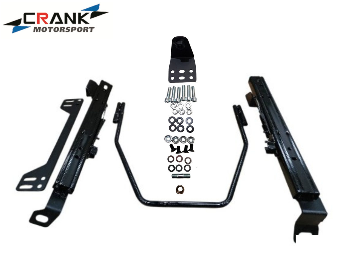 1x Crank Motorsport Super Low Seat Rail – PASSENGER SIDE Nissan Silvia S13 / S14 / S15 & Skyline R32 / R33 / R34 – BRIDE / RECARO / SPARCO Compatible
