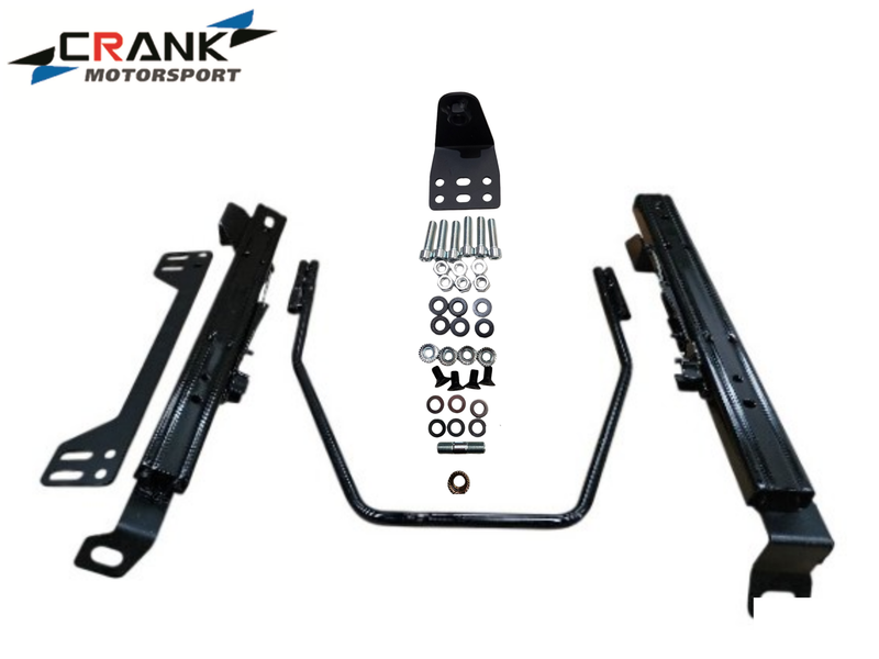 1x Crank Motorsport Super Low Seat Rail – PASSENGER SIDE Nissan Silvia S13 / S14 / S15 & Skyline R32 / R33 / R34 – BRIDE / RECARO / SPARCO Compatible
